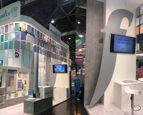 POSTERfix - Messebau, Messestand Euroshop - Simply Plan